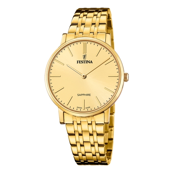 FESTINA SWISS MADE ACERO CLASICO F20046/3
