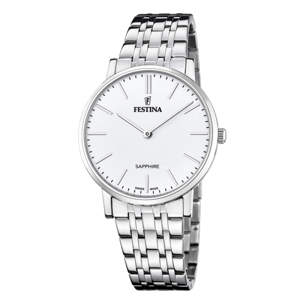 FESTINA SWISS MADE ACERO CLASICO F20045/2