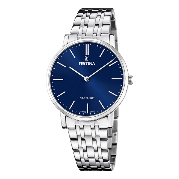 FESTINA SWISS MADE ACERO CLASICO F20045/3