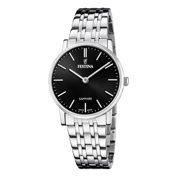 FESTINA SWISS MADE ACERO CLASICO F20047/4