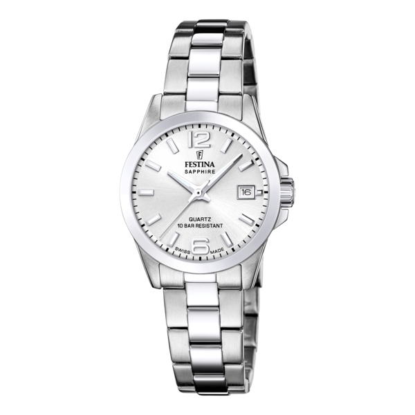 FESTINA SWISS MADE ACERO CLASICO F20049/1