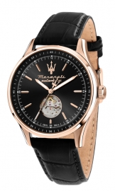 WATCH SORPASSO 42MM AUTO BLACK DIAL BLACK ST