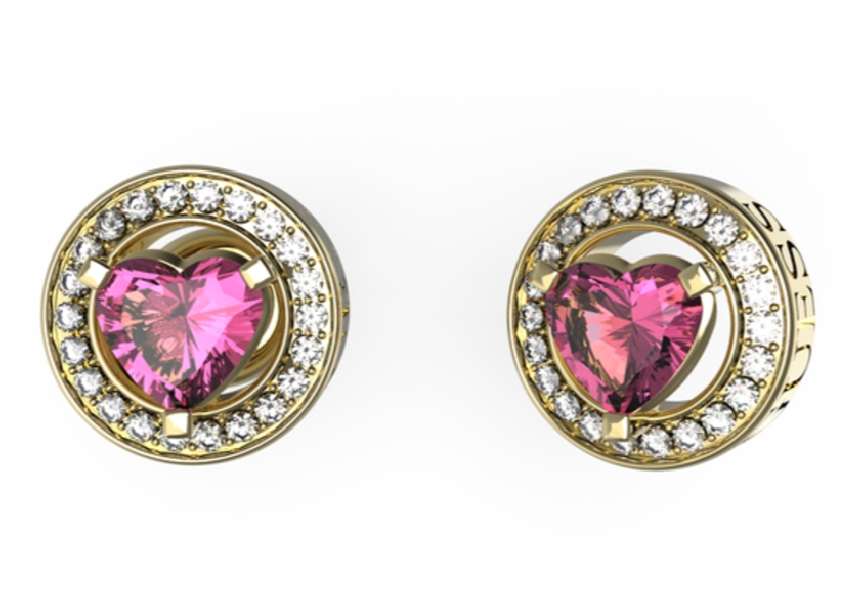 GUESS EARRINGS M'AMA NON M'AMA JUBE04669JWYGFCT-U