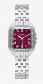 WATCH Reloj Mujer Bahamas Luxe Granate/Plata
