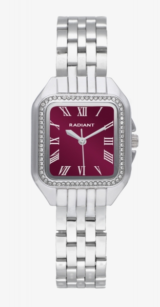 Reloj Mujer Bahamas Luxe Granate/Plata
