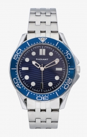 WATCH Reloj Hombre Chris Azul/Plateado