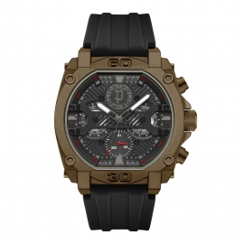 WATCH Norwood Black Dial Black Silicon Strap