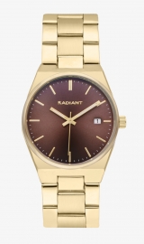 WATCH Reloj Mujer AirMini Chocolate/Dorado