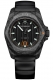 INOX GENT AUTO CARBON,  BLACK DIAL&RUBBE