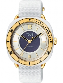 WATCH OSIER CERAMIC IPG BLANCO CORREA ELÁSTICA