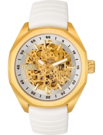 WATCH TOUS NOW SKELETON AUTO IPG SILIC. BLANCA