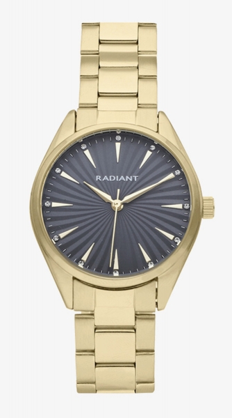 Reloj Mujer Loren Gris Dorado