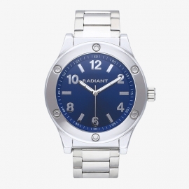 WATCH Reloj Hombre Marcello Azul Plateado