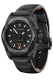 INOX GENT AUTO CARBON,  BLACK DIAL&RUBBE