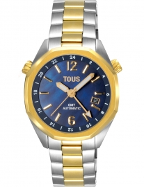 WATCH TOUS NOW GMT SS/IPG ESF. NACAR AZUL BRAZ