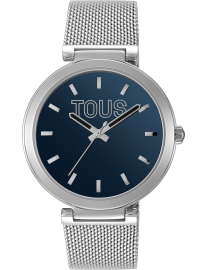 WATCH S-MESH MIRROR SS ESFERA AZUL