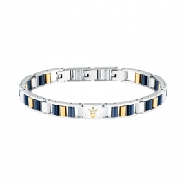 WATCH CERAMIC BR SS YG CERAMIC BLUE 18+3.5CM