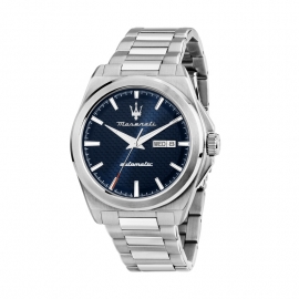 WATCH VELOCITÀ 41MM AUTO 3H BLU DIAL SS BR