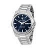 VELOCITÀ 41MM AUTO 3H BLU DIAL SS BR