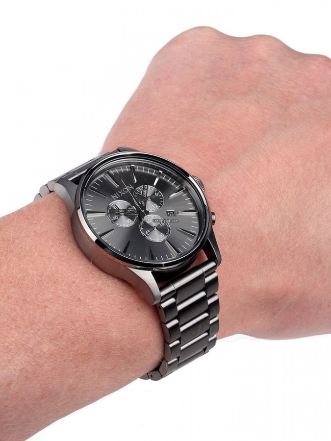 Nixon sentry chrono clearance gunmetal