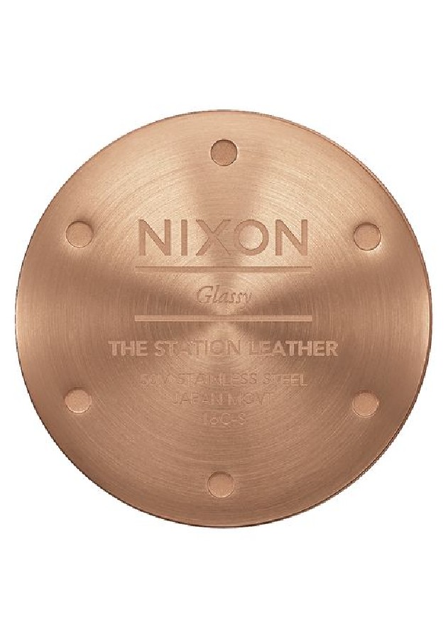 Nixon station leather sale