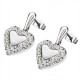 LOTUS STYLE WOMAN'S HEART PENDIENTES LS1768-4/1