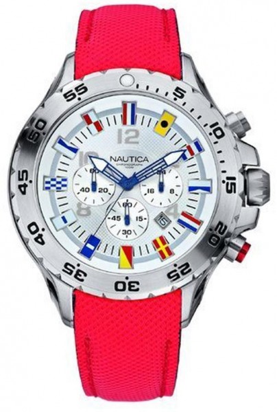 NAUTICA NEW COLLECTION  NST CHRONO FLAG A24515G