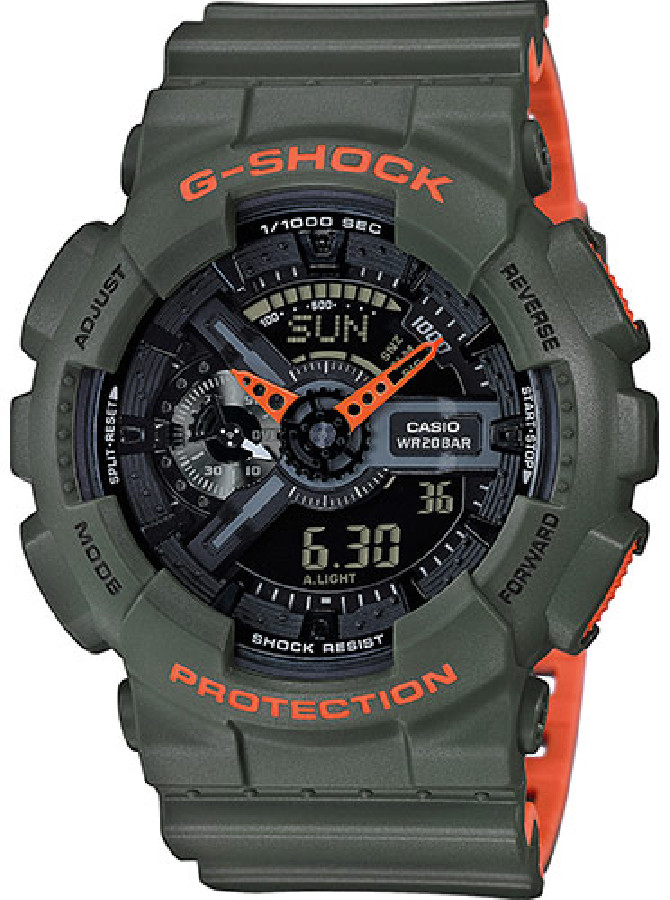 CASIO G SHOCK GA 110LN 3AER Watchalia
