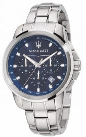 WATCH MASERATI SUCCESSO 44MM CHRONO BLUE D BR SS C R8873621002