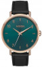 NIXON ARROW LEATHER ROSE GOLD / EMERALD A10912805