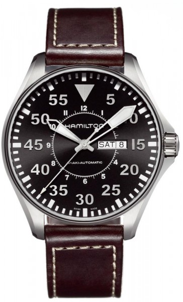 Hamilton Khaki Aviation Pilot 46mm Day-Date H64715535