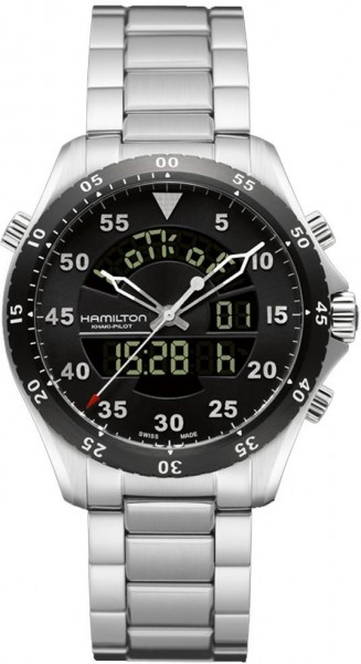 Hamilton Khaki Pilot Air ZERMATT GMT DIGITALE H64554131