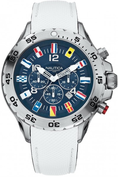 NAUTICA NEW COLLECTION  NST CHRONO FLAG A24514G