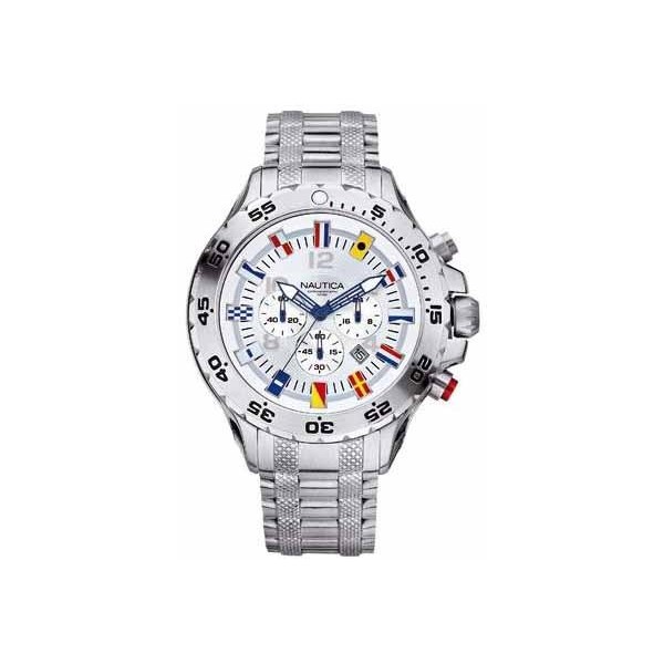 NAUTICA NEW COLLECTION  NST CHRONO FLAG A29513G