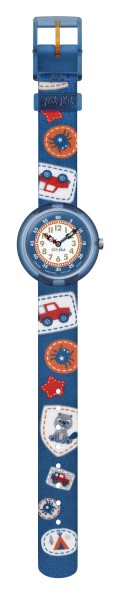 FLIK FLAK STORY TIME CAMPING BADGE BLUE FBNP094