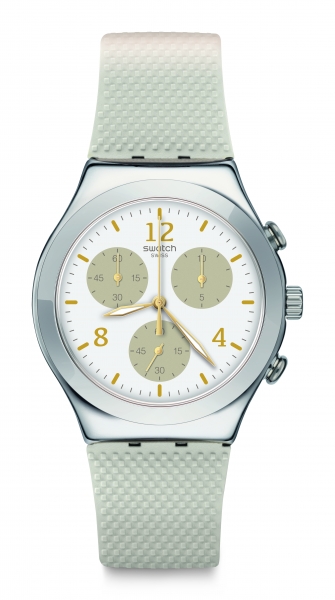 SWATCH IRONY CHRONO HELLO PRETTY YCS114