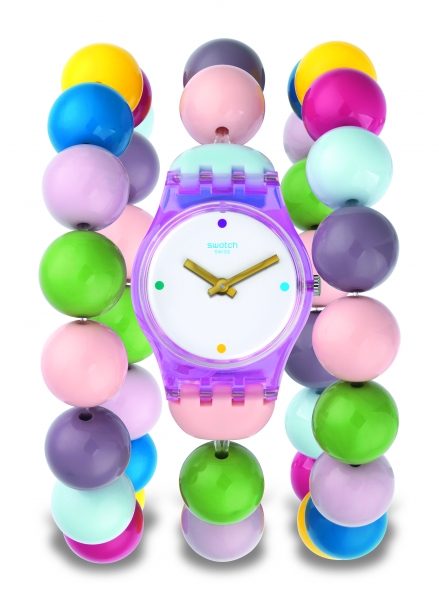 SWATCH ORIGINALS LADY PARTY BEADS LP148