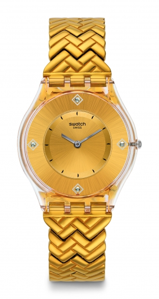 SWATCH SKIN CLASSIC GOLDEN STREET SFE106G