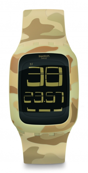 SWATCH DIGITAL SWATCH TOUCH SANDSTORM SURC102