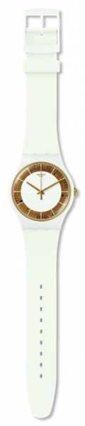 SWATCH ORIGINALS NEW GENT SILIWHITE SUOW158