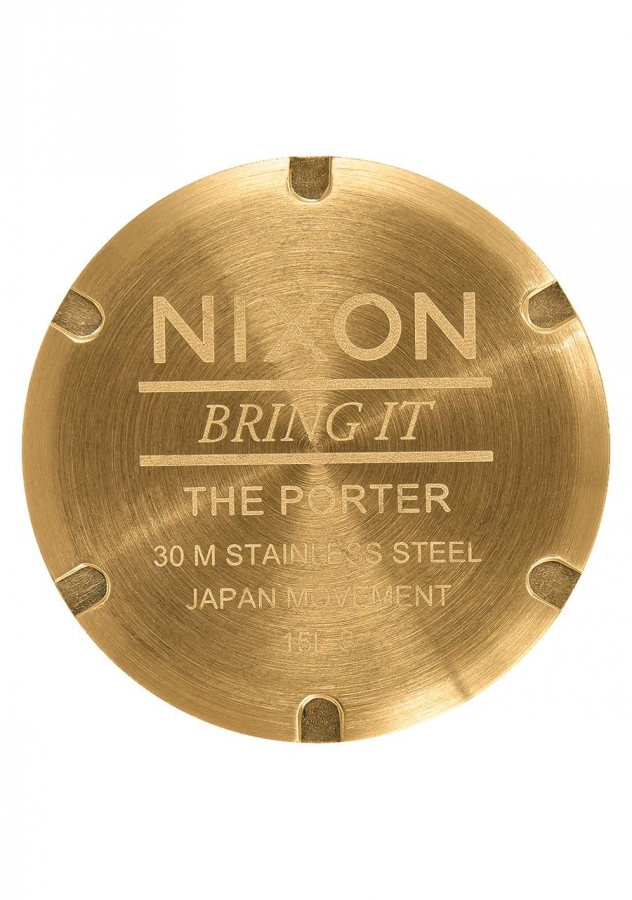 nixon porter gold