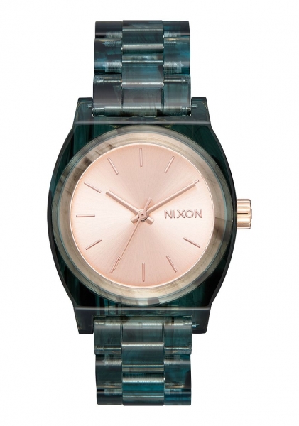 NIXON MEDIUM TIME TELLER ACETATE AQUA A12142930