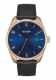 NIXON BULLET LEATHER ROSE GOLD / INDIGO / BLAC A4732763