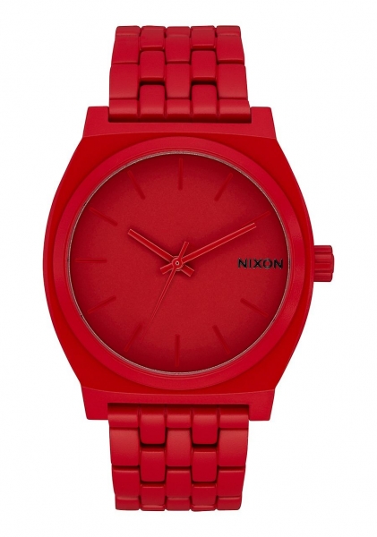 NIXON TIME TELLER ALL RED A045191