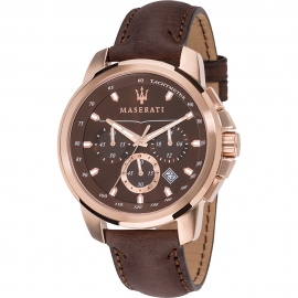 WATCH MASERATI SUCCESSO CHR BROWN D BROWN ST SS R8871621004