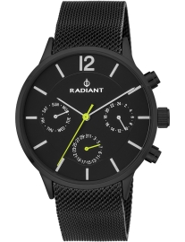 WATCH RADIANT NORTH WEEK BLACK/ GUN METAL RA418703