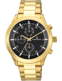 WATCH RADIANT PAELA BLACK-CRONO/ GOLD RA478702