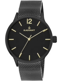 WATCH RADIANT NORTH WEEK BLACK-GOLD/ GUN METAL RA418602