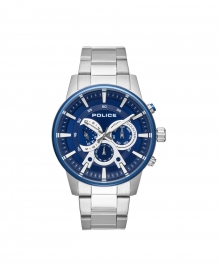 WATCH POLICE AVONDALE MULTI BLUE DIAL SS BR R1453306005