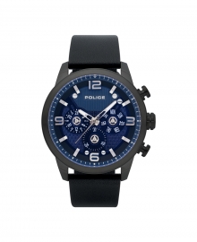 WATCH POLICE KEY WEST MULTI BLUE DIAL BLACK STRAP R1451302002